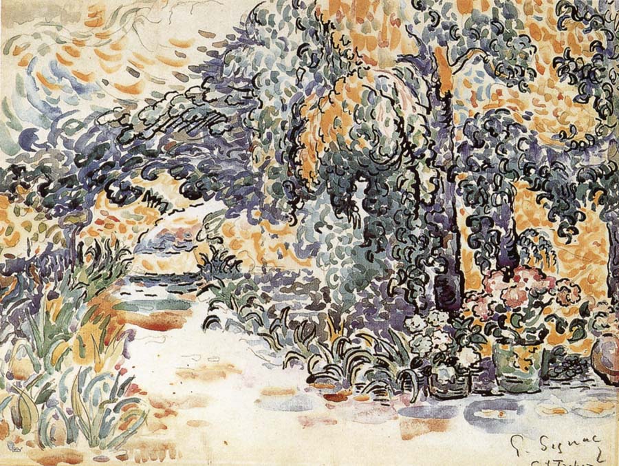 Paul Signac Artist-s Garden